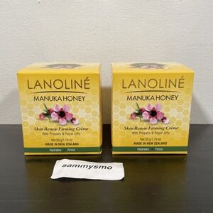 Lanoline Manuka Honey Skin Renew Firming Creme Cream, 1.76oz, x2